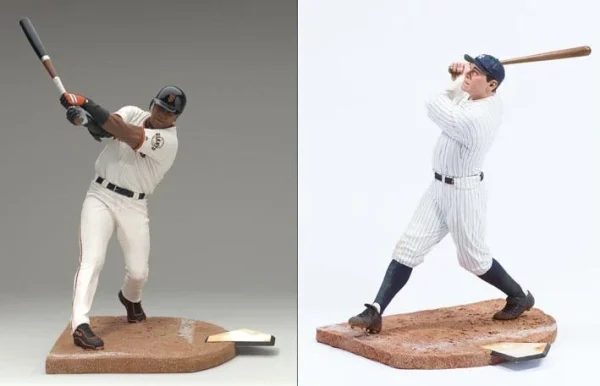 McFarlane Toys MLB 2-Pack B. Ruth / B. Bonds 715th. Home Run 1
