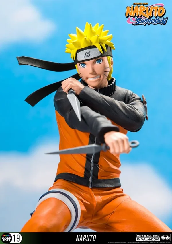 McFarlane Toys Naruto Shippuden – Naruto 17cm Color Tops Figur 4