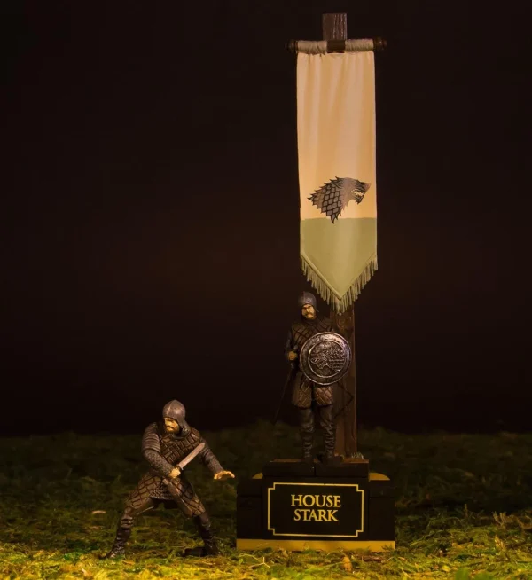 McFarlane Toys Game Of Thrones Building Set – Stark Banner Pack 7