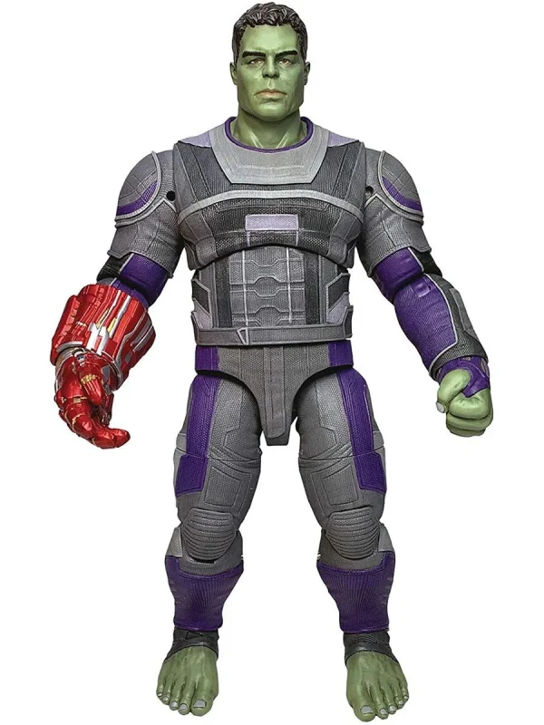 Diamond Select Marvel Select – Avengers 4 – Nano-Gauntlet Hulk Actionfigur 1