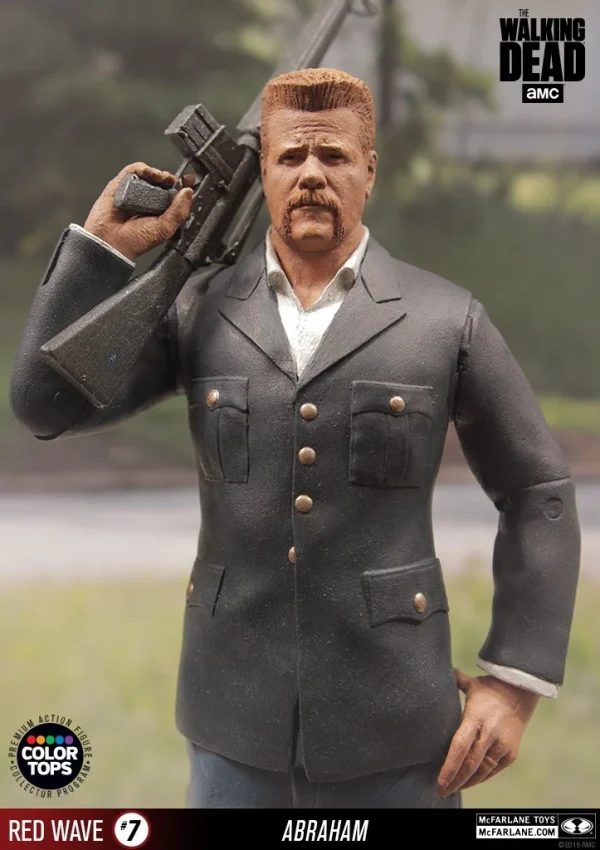 McFarlane Toys The Walking Dead – Abraham Ford 17cm Color Tops Figur 6