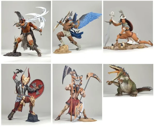 McFarlane Toys SPAWN # 33 (Age Of Pharaohs) 6 Figuren Set 1