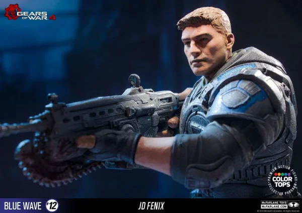McFarlane Toys Gears Of War 4 – JD Fenix 18cm Color Tops Figur 7