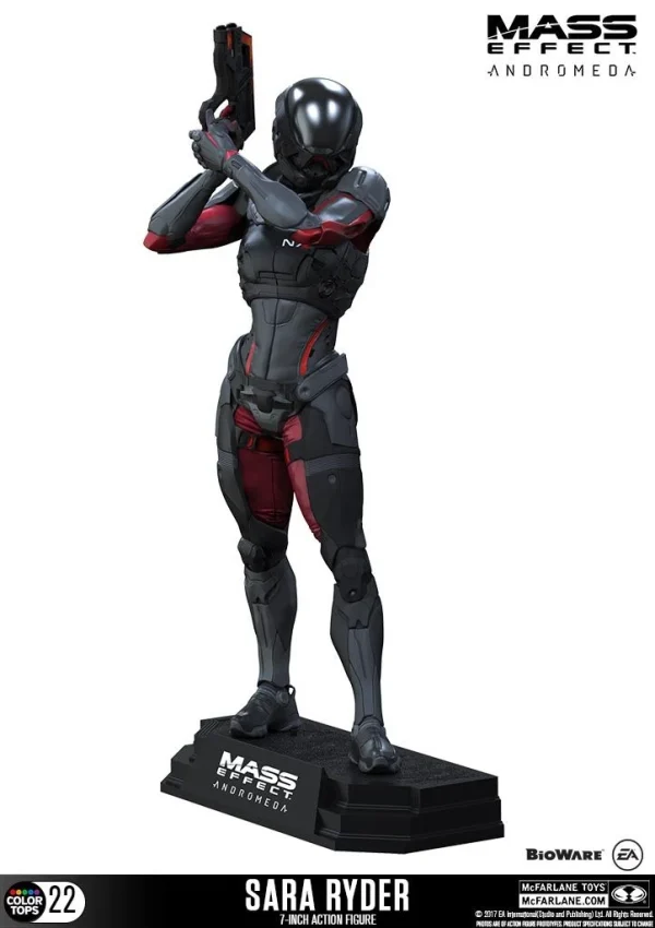 McFarlane Toys Mass Effect: Andromeda – Sara Ryder Color Tops Figur 3