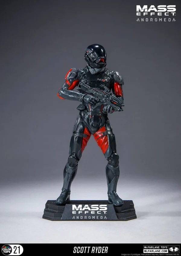 McFarlane Toys Mass Effect – Scott Ryder 17cm Color Tops Figur 8