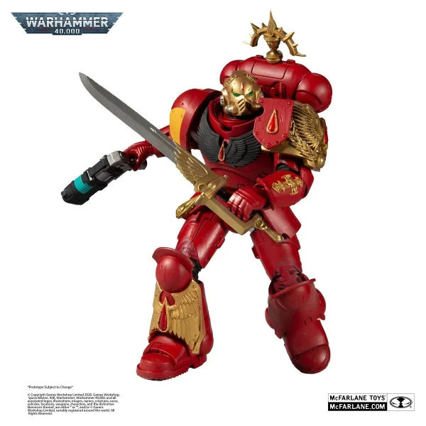McFarlane Toys Warhammer 40K – Blood Angel Primaris Lieutenant Figur 8