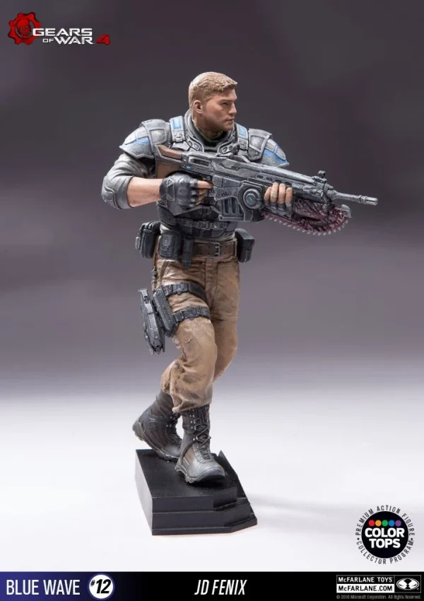 McFarlane Toys Gears Of War 4 – JD Fenix 18cm Color Tops Figur 4