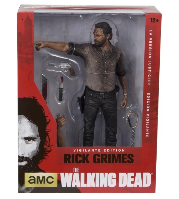 McFarlane Toys The Walking Dead TV – Rick Grimes Deluxe Vigilante 25cm Figur 8