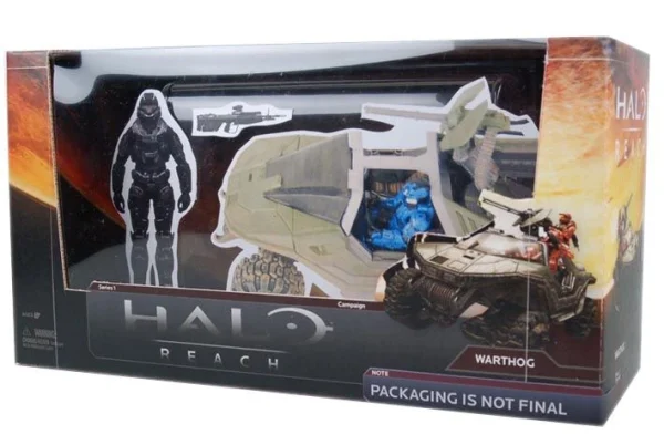 McFarlane Toys HALO Reach Warthog Deluxe Vehicle Boxed Set 1