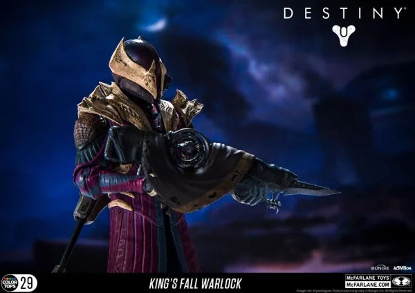 McFarlane Toys Destiny – Kings Fall Warlock 17cm Color Tops Figur 7