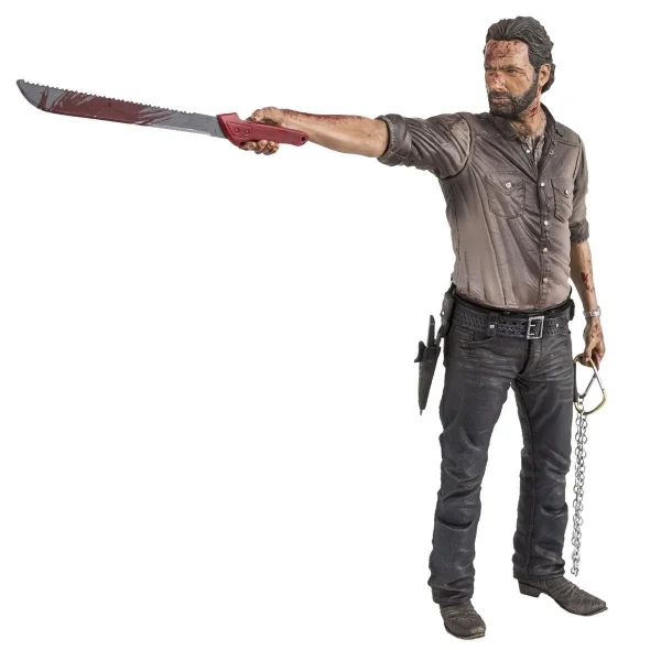 McFarlane Toys The Walking Dead TV – Rick Grimes Deluxe Vigilante 25cm Figur 1