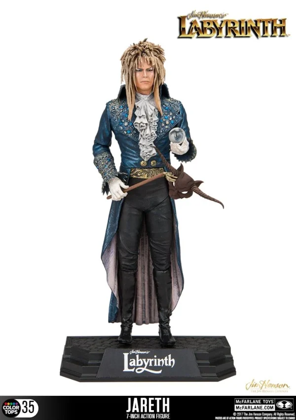 McFarlane Toys Labyrinth – Jareth The Goblin King 18cm Color Tops Figur 1