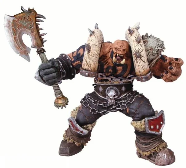 DC Direct DC WoW Premium Series III Orc Warior: Garrosh Hellscream Figur 1