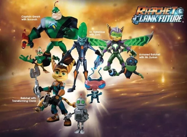 DC Direct Ratchet & Clank Figuren Series I 4er Set 1