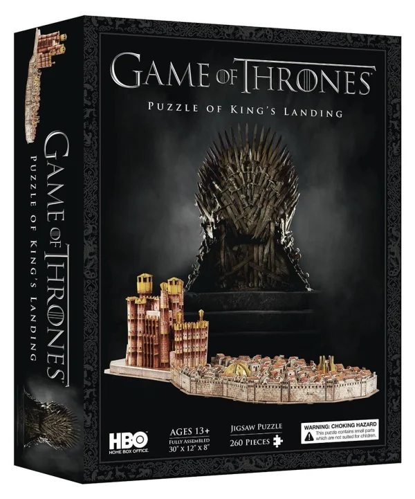 Diverse 4D Cityscape – Game Of Thrones – Kings Landing 3D Puzzle 1