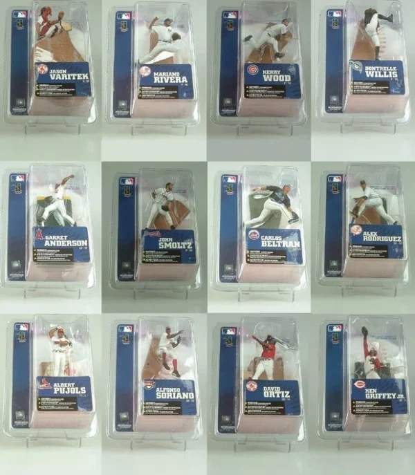 McFarlane Toys MLB 3″ Figuren Serie IV (18 Figuren) 1