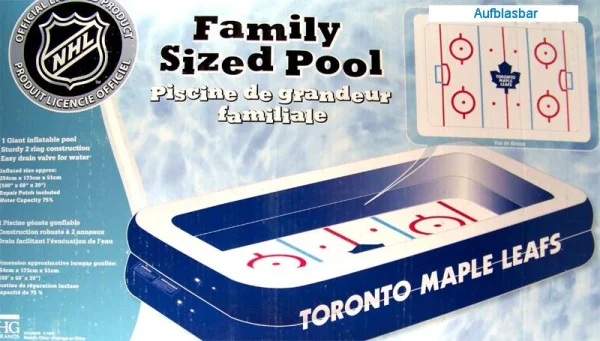 Diverse NHL Toronto Maple Leafs Family Sized Pool 1