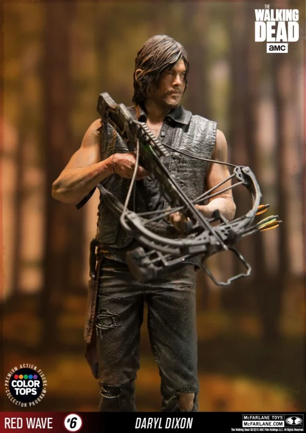 McFarlane Toys The Walking Dead – Daryl Dixon 17cm Color Tops Figur 3