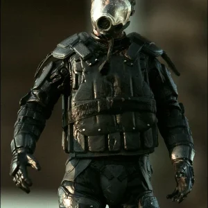 McFarlane Toys The Walking Dead TV Series 4 – Figur Gas Mask Riot Gear Zombie 18
