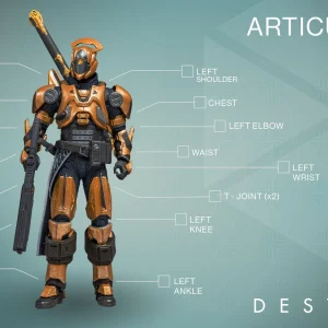 McFarlane Toys Destiny – Iron Banner Hunter Million Million Shader Actionfigur 17
