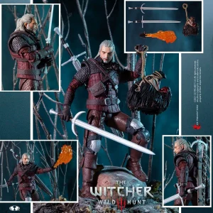 McFarlane Toys The Witcher 3 Wild Hunt – Geralt Von Riva (Wolf Armor) Figur 33